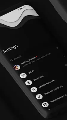 Mono Dark EMUI 9/10/11 Theme android App screenshot 2