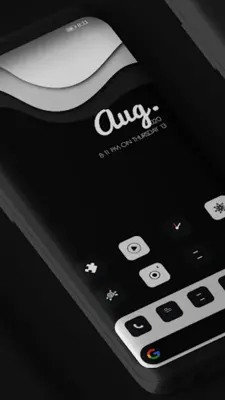 Mono Dark EMUI 9/10/11 Theme android App screenshot 3