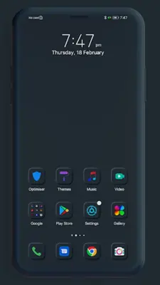 Mono Dark EMUI 9/10/11 Theme android App screenshot 6